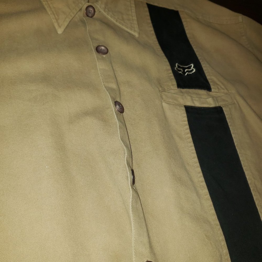 Large Fox Racing button up